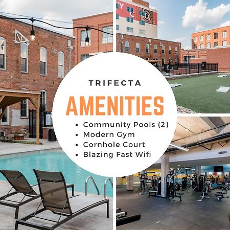 Апартаменты Trifecta Historic Brick 2Br Getaway Superhost Дарем Экстерьер фото