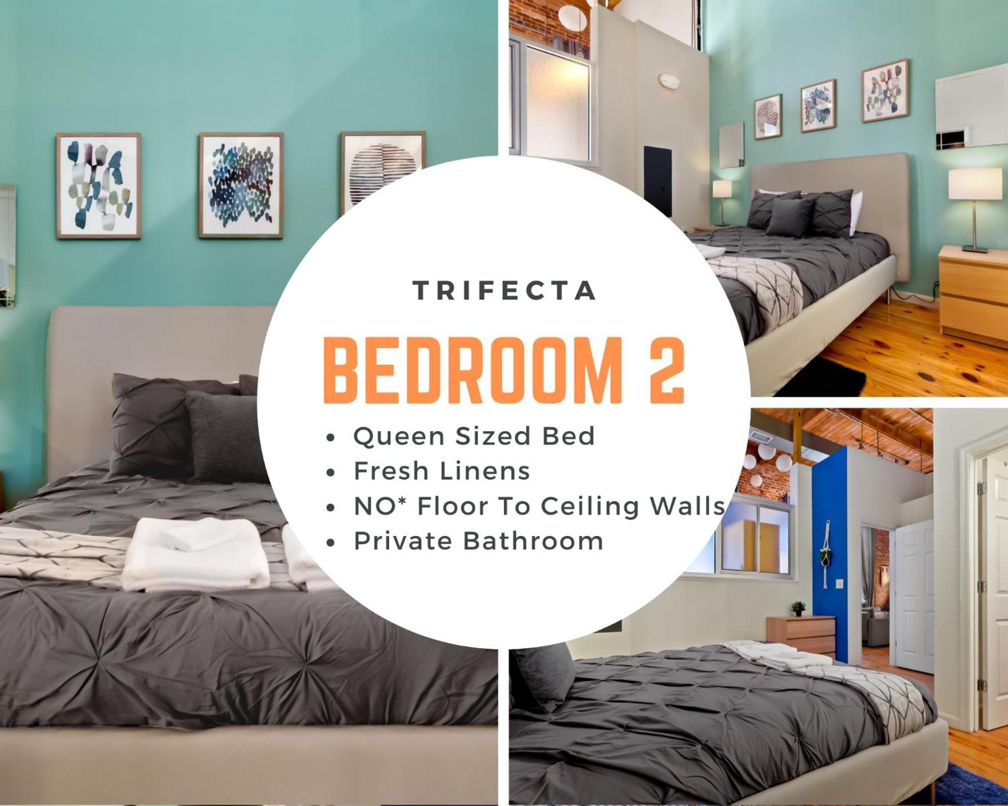 Апартаменты Trifecta Historic Brick 2Br Getaway Superhost Дарем Экстерьер фото