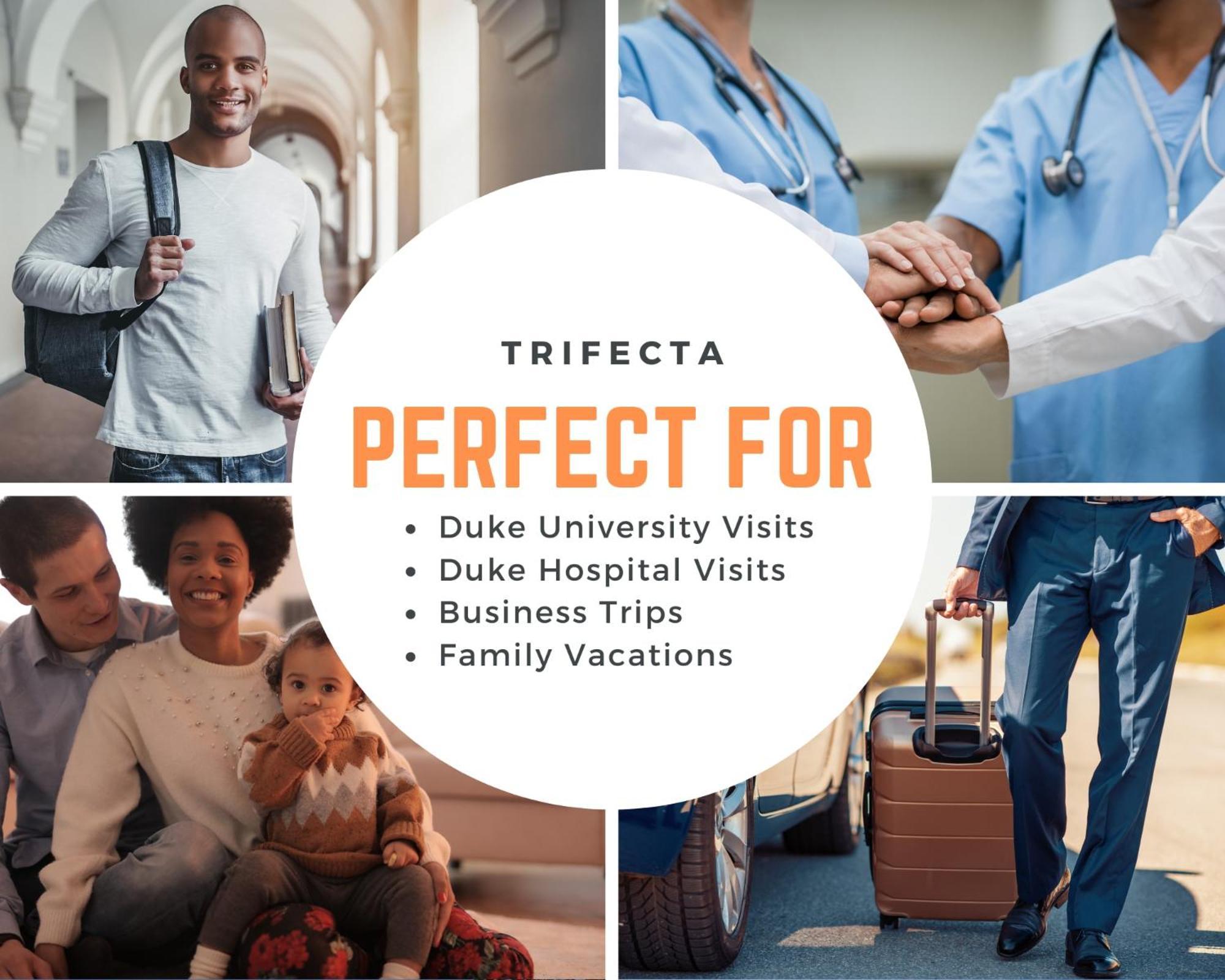 Апартаменты Trifecta Historic Brick 2Br Getaway Superhost Дарем Экстерьер фото